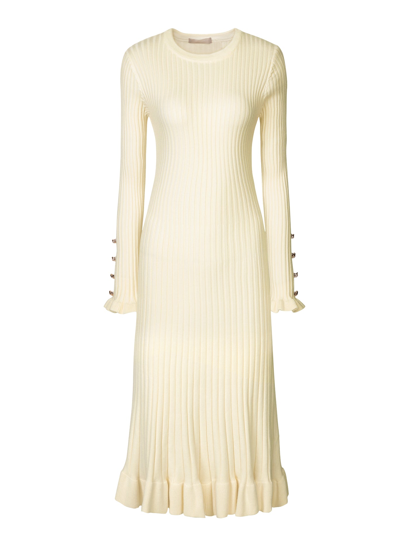 Bublédon Women's Sweater Dress Long Sleeve Pleated Winter Knit Fishtail Dresses