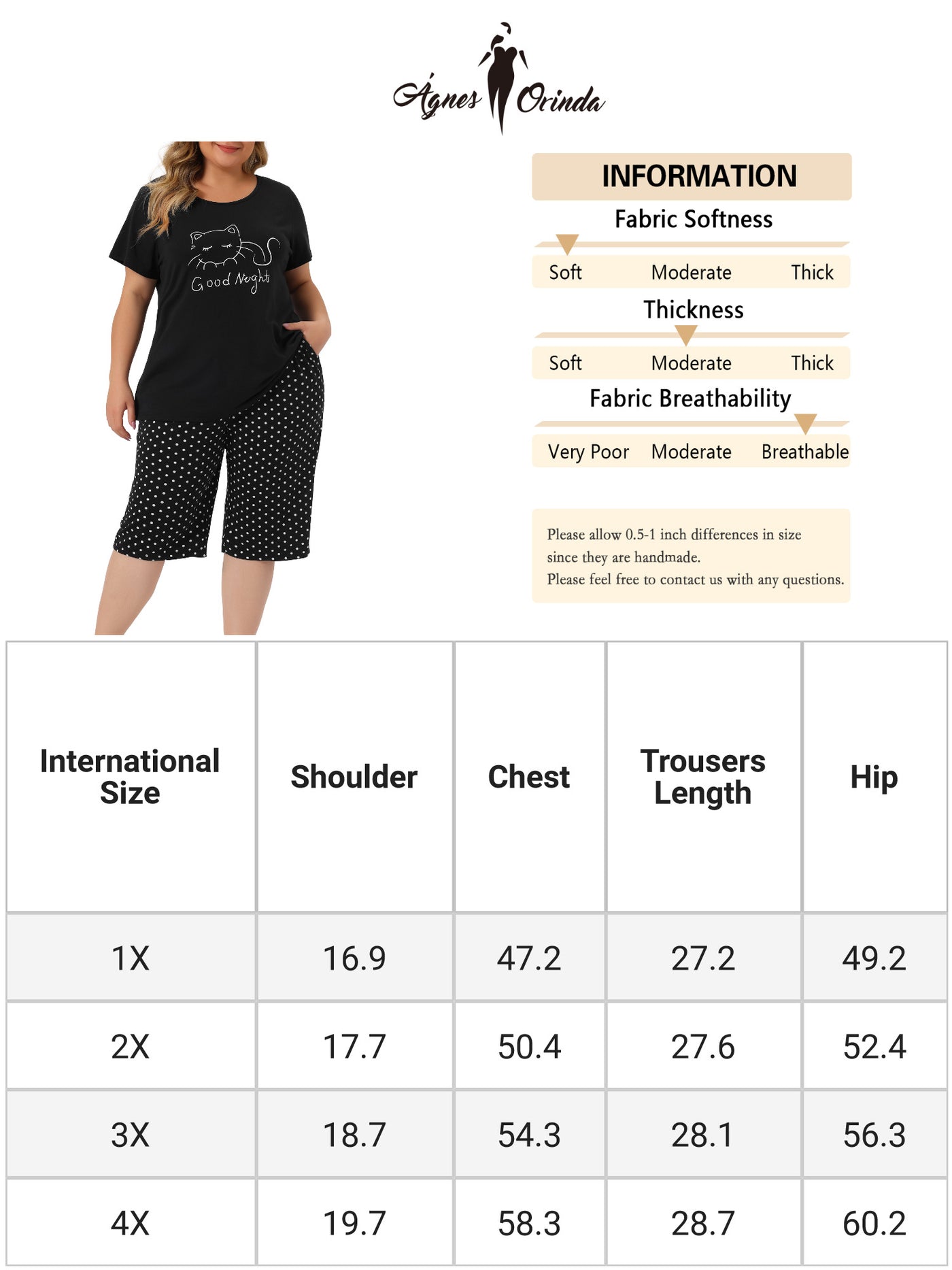 Bublédon Plus Size Loungewear for Women 2 Piece Short Sleeve Tops and Pants Sweatsuits Pajama Sets