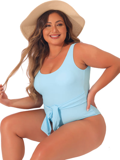 Bublédon Plus Size Bikini Swimsuits for Women Swimwear Flattering High Waisted One Piece 2024 Bathing Suits