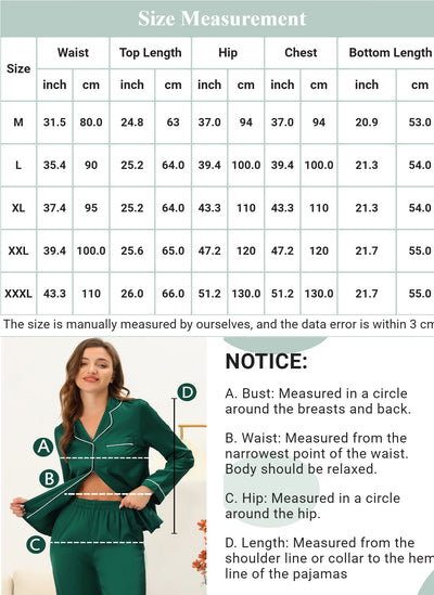 Womens Cotton Pajamas 2 Piece Set Loose High Stretch Tank Top Shorts Sleepwear Plus Size M-3XL