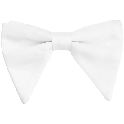 Men's Solid Color Satin Large Bow Tie for Formal Tuxedo 1 Pcs