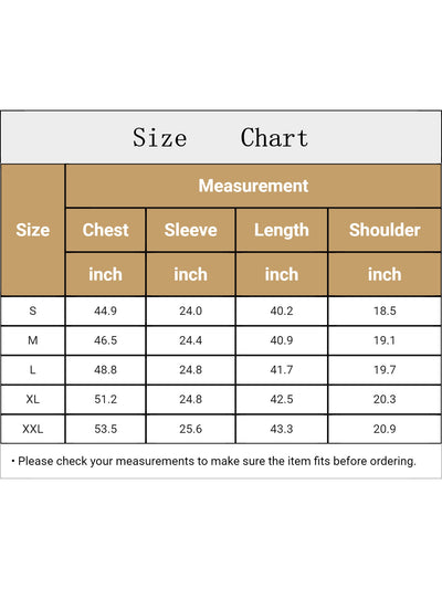 Trench Coat for Men's Double Breasted Notched Lapel Formal Long Winter Coats