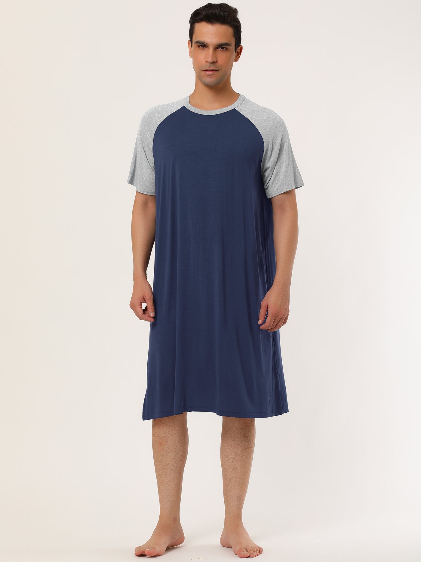 Bublédon Comfy Loose Raglan Sleeve Lounge Sleep Dress