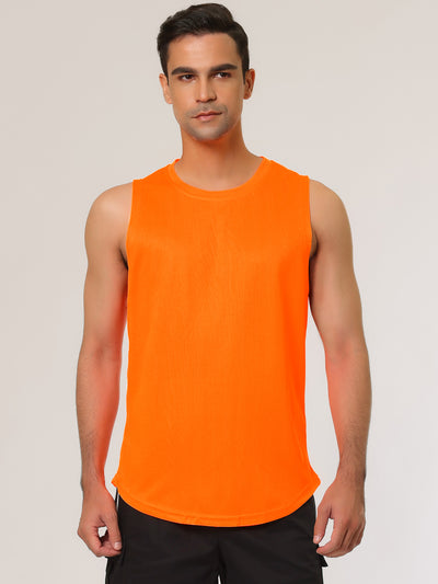 Gym Tank Tops for Men's Sleeveless Fitness Muscle Sport Workout T-Shirts